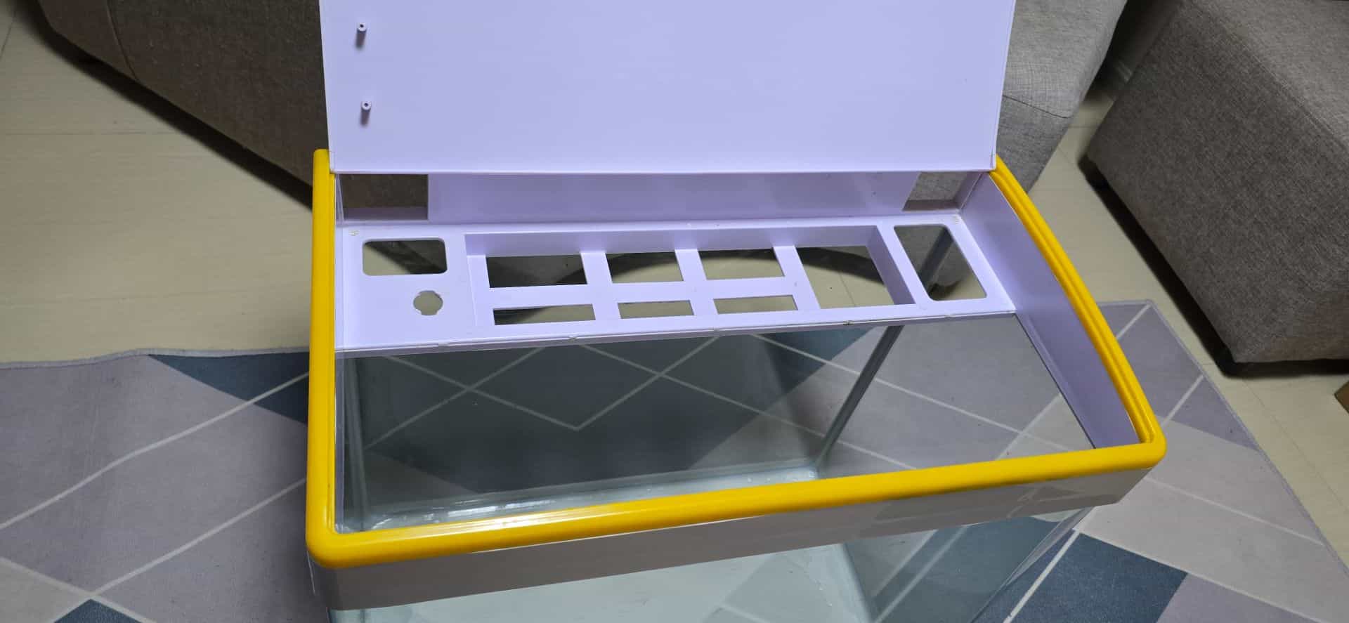 Glass Aquarium Tank with Lid