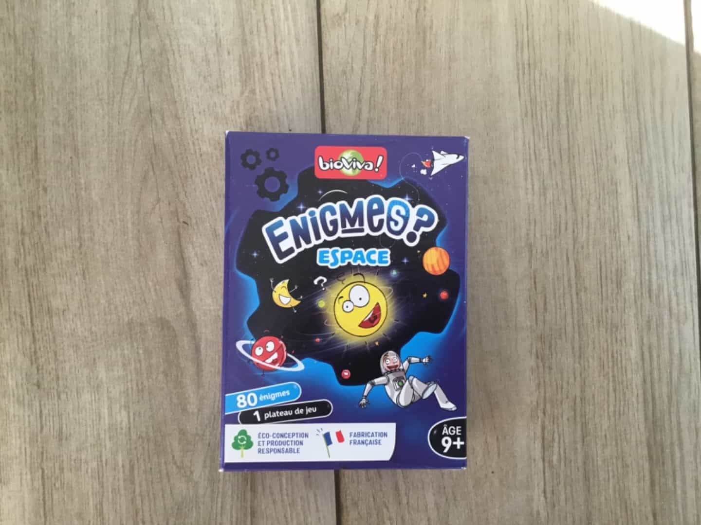 Bioviva Enigmes Espace Card Game