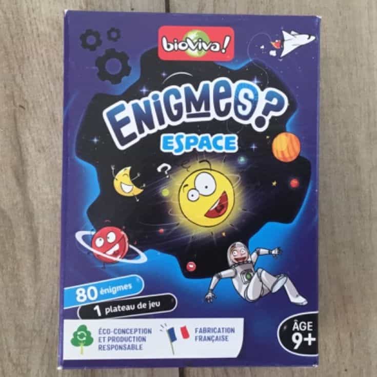 Bioviva Enigmes Espace Card Game