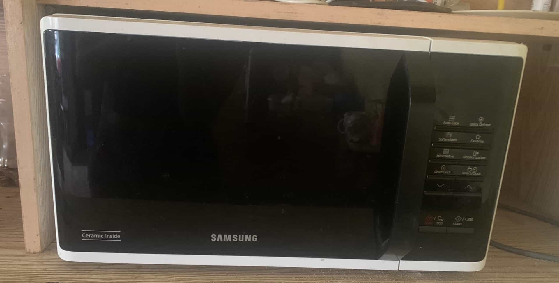 Samsung Microwave Oven Ceramic Inside