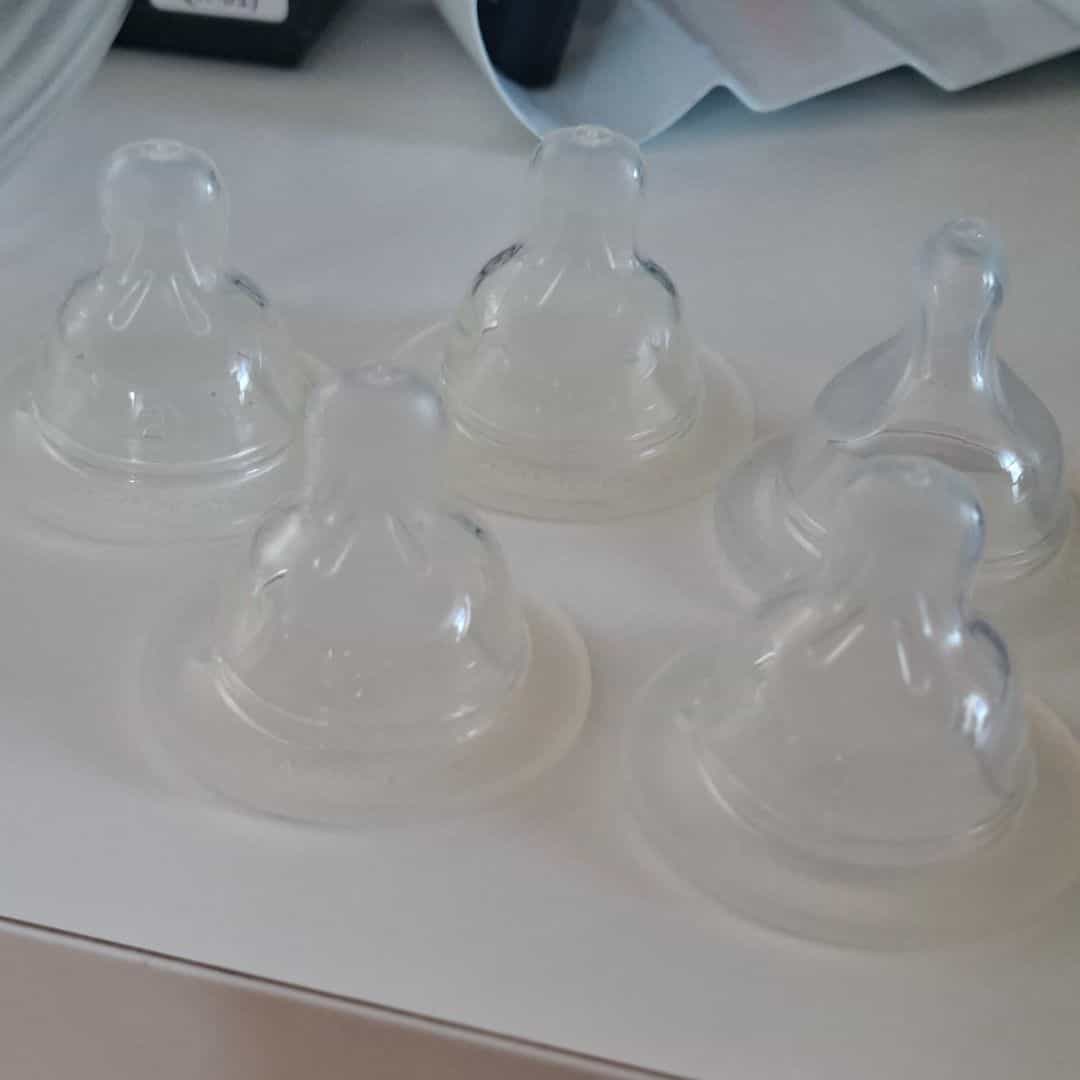 Baby Bottle Teats - Set of 5