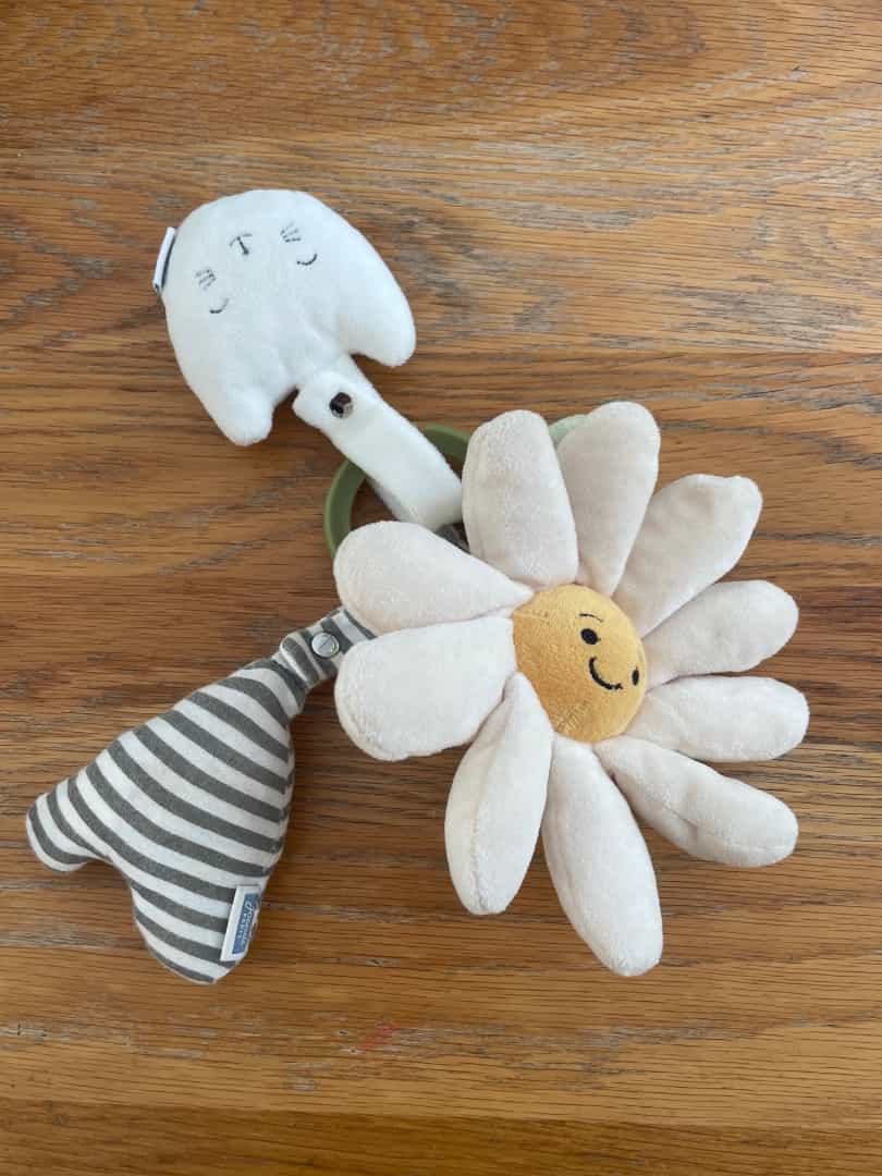Set of 3 baby rattles Jacadi