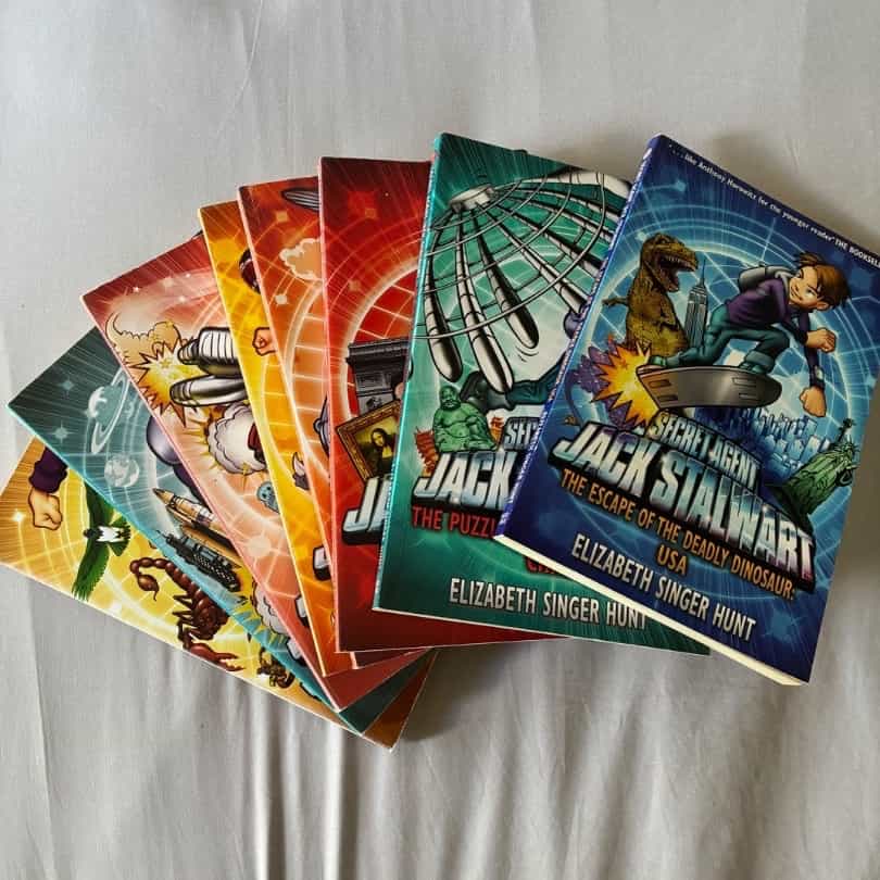Secret Agent Jack Stalwart - Koleksion 7 liv par Elizabeth Singer Hunt