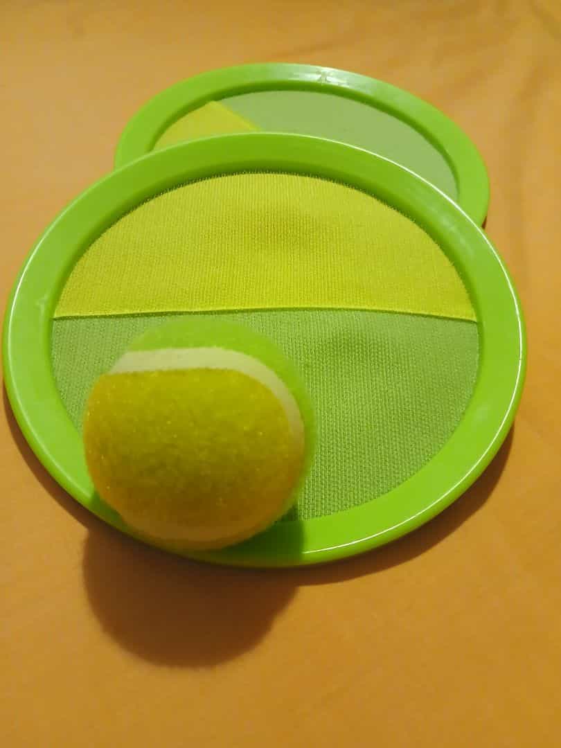 Green Mini Tennis Rackets and Ball Set
