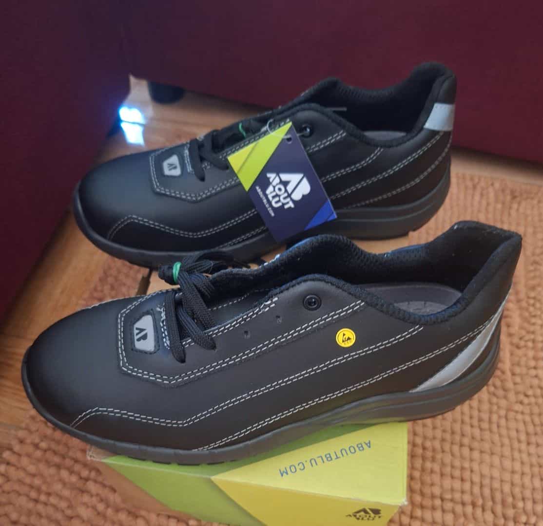 Aboutblu Safety Shoes Black New