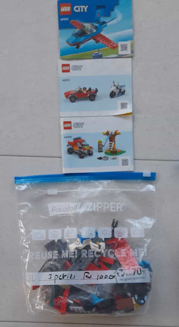 LEGO City 60335 60392 60393 3 Sets Bulk Bricks