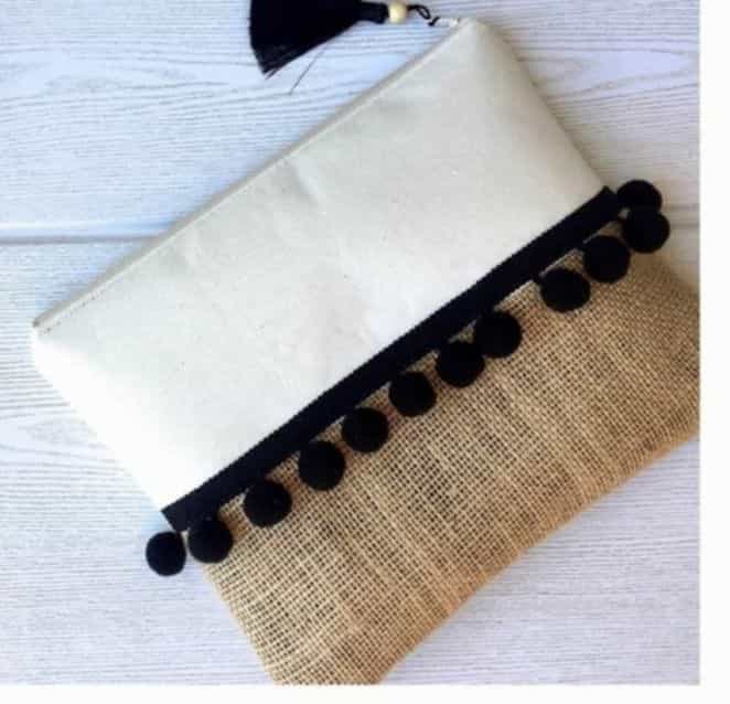 Assorted Stylish Clutch Bags with Tassels