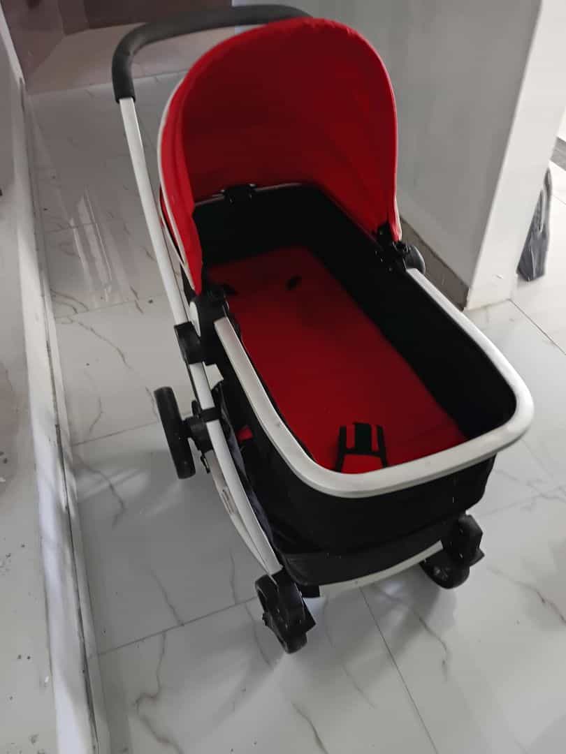 Chicco Palli Red and Black Baby Stroller