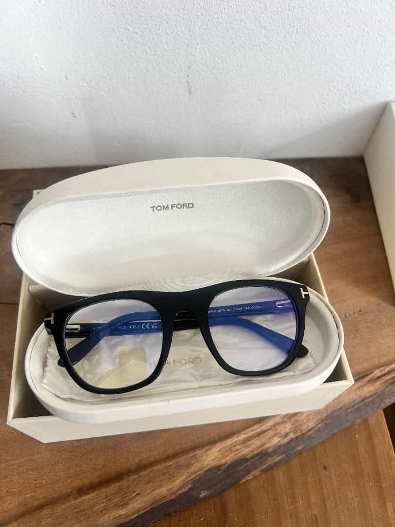 Tom Ford TF5895-B ECO Black Sunglasses