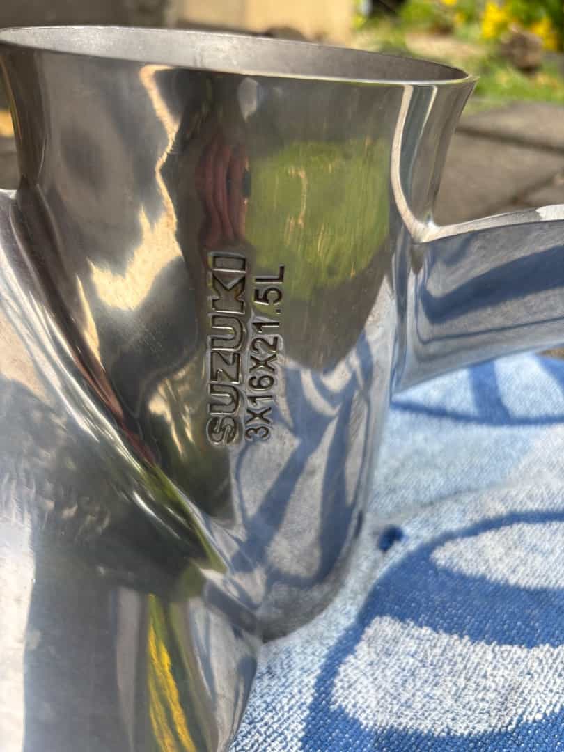 Suzuki Engine Prop - 3x16x21.5L