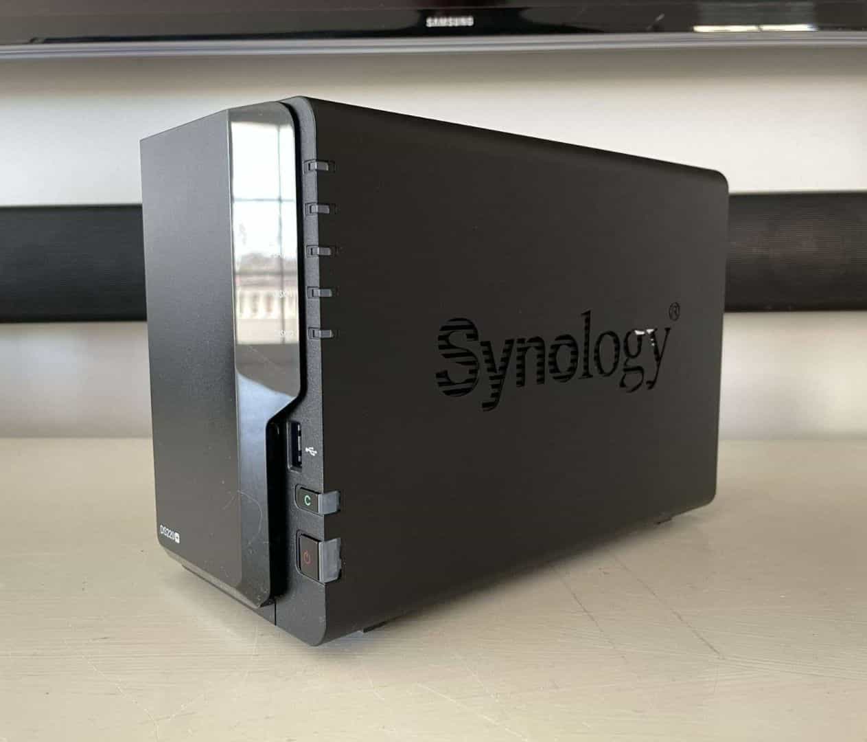 Synology DS220+ NAS 8GB RAM with 2x 4TB HDDs