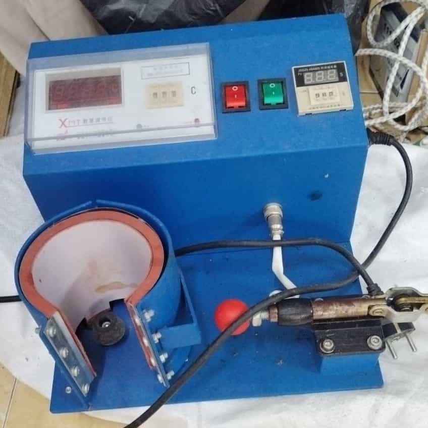 Mug Heat Press Machine Blue
