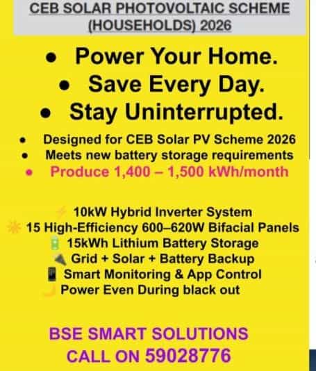 BSE Smart Energy Hybrid Solar PV System