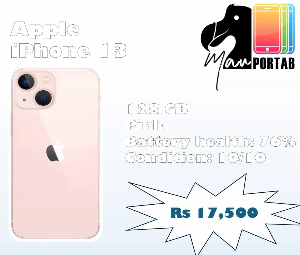Apple iPhone 13 128GB Pink
