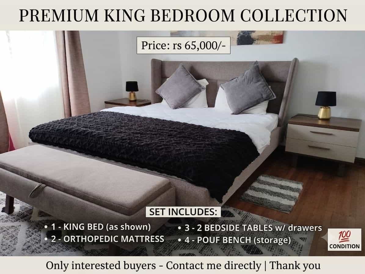 Premium King Bedroom Collection Set