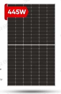 LONGi 445W Bifacial Solar Panels x4, Growatt 6kW Inverter, 5.12kWh Battery