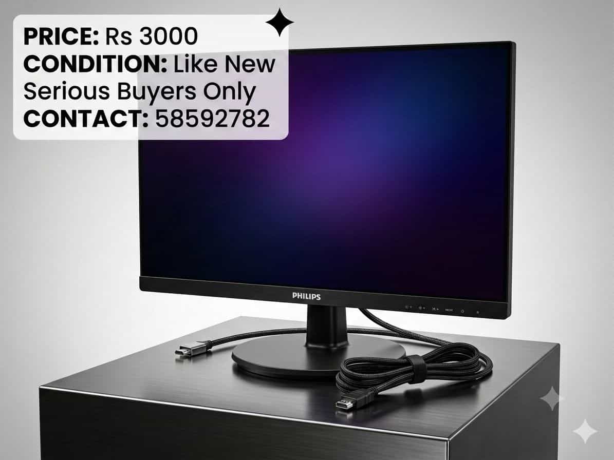 Philips Monitor Black