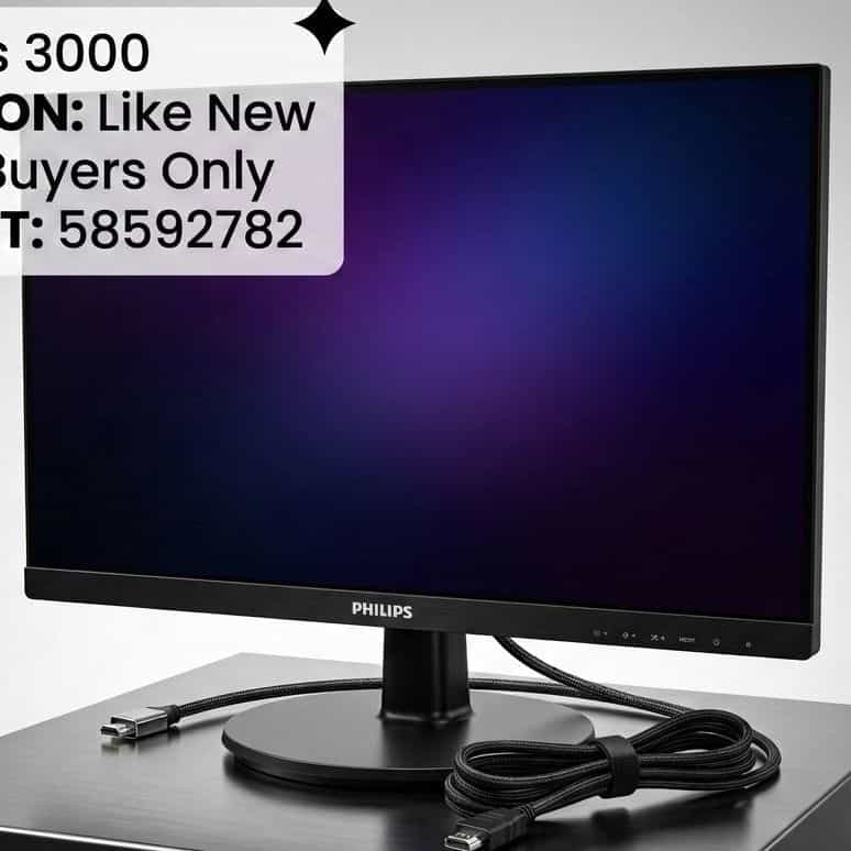 Moniteur Philips Noir