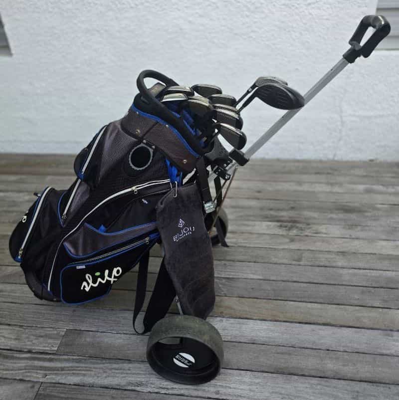 Spalding Golf Club Set with Bag and Trolley
