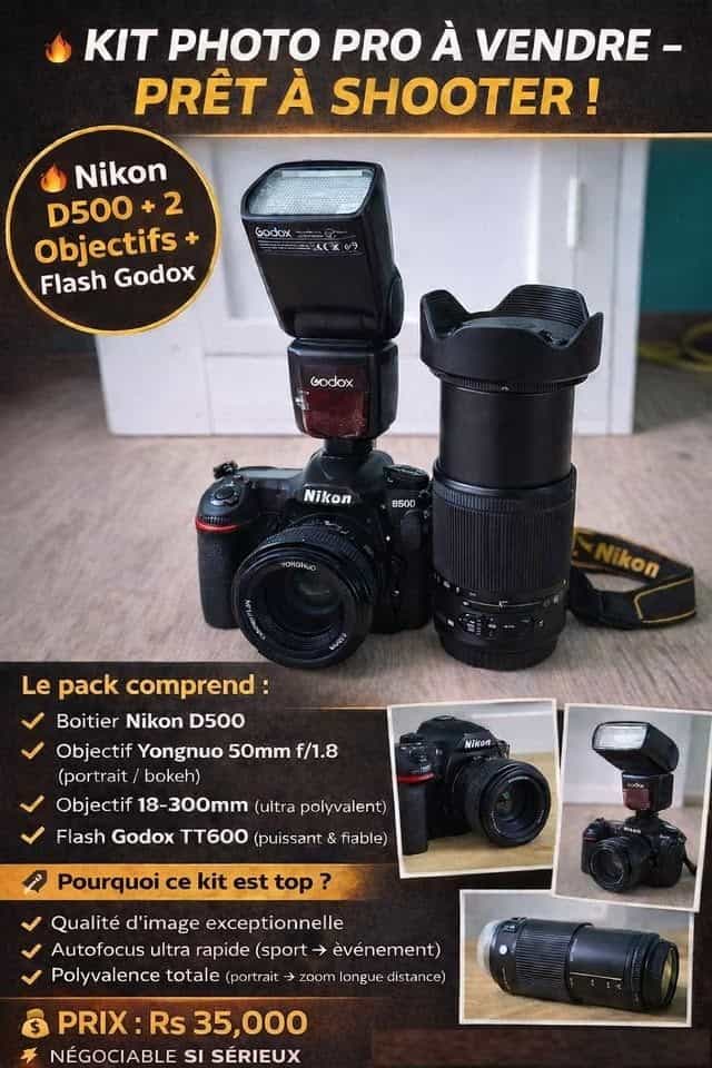 Nikon D500 with Sigma 18-300mm, Yongnuo 50mm, Godox Flash