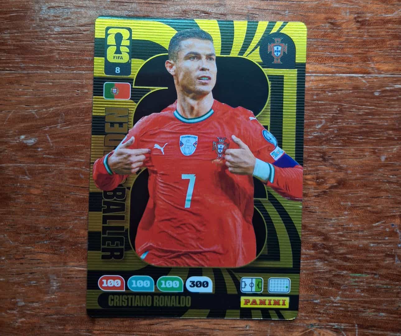 Panini FIFA Cristiano Ronaldo Trading Card