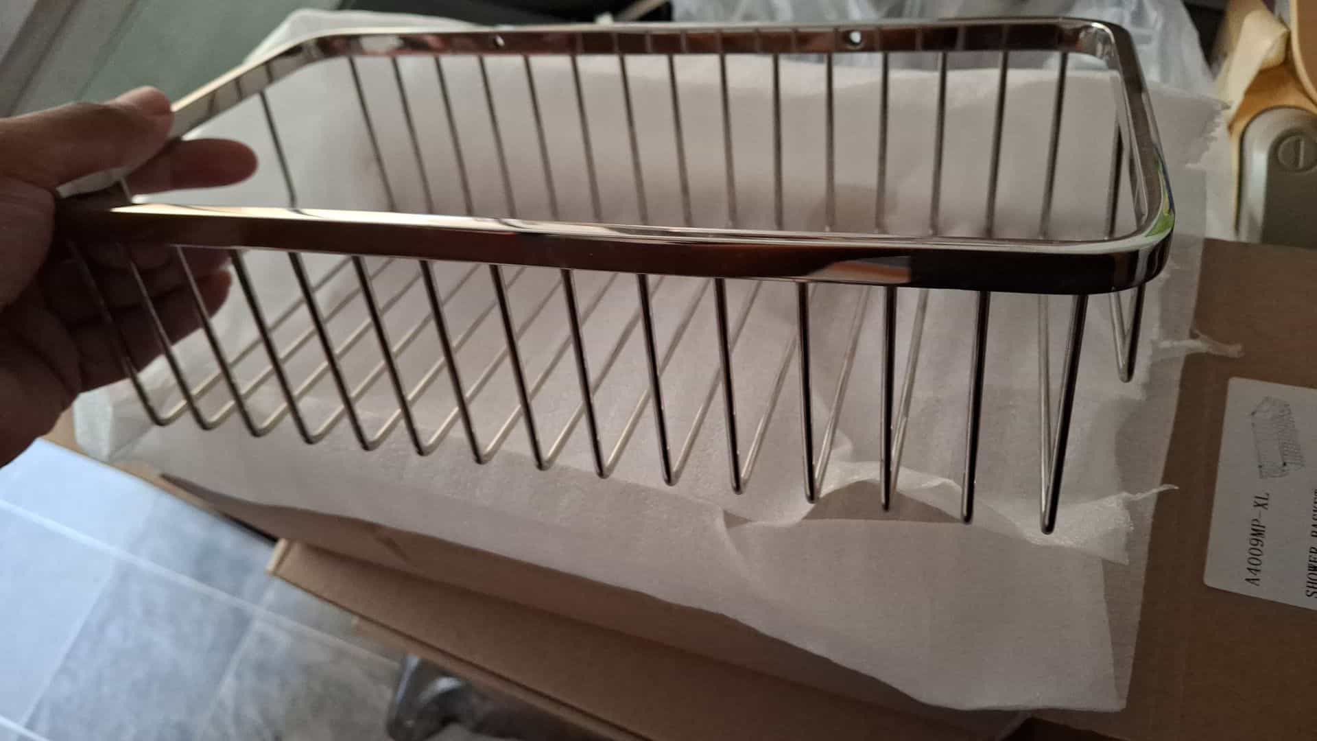 A4009MP-XL Shower Basket Chrome