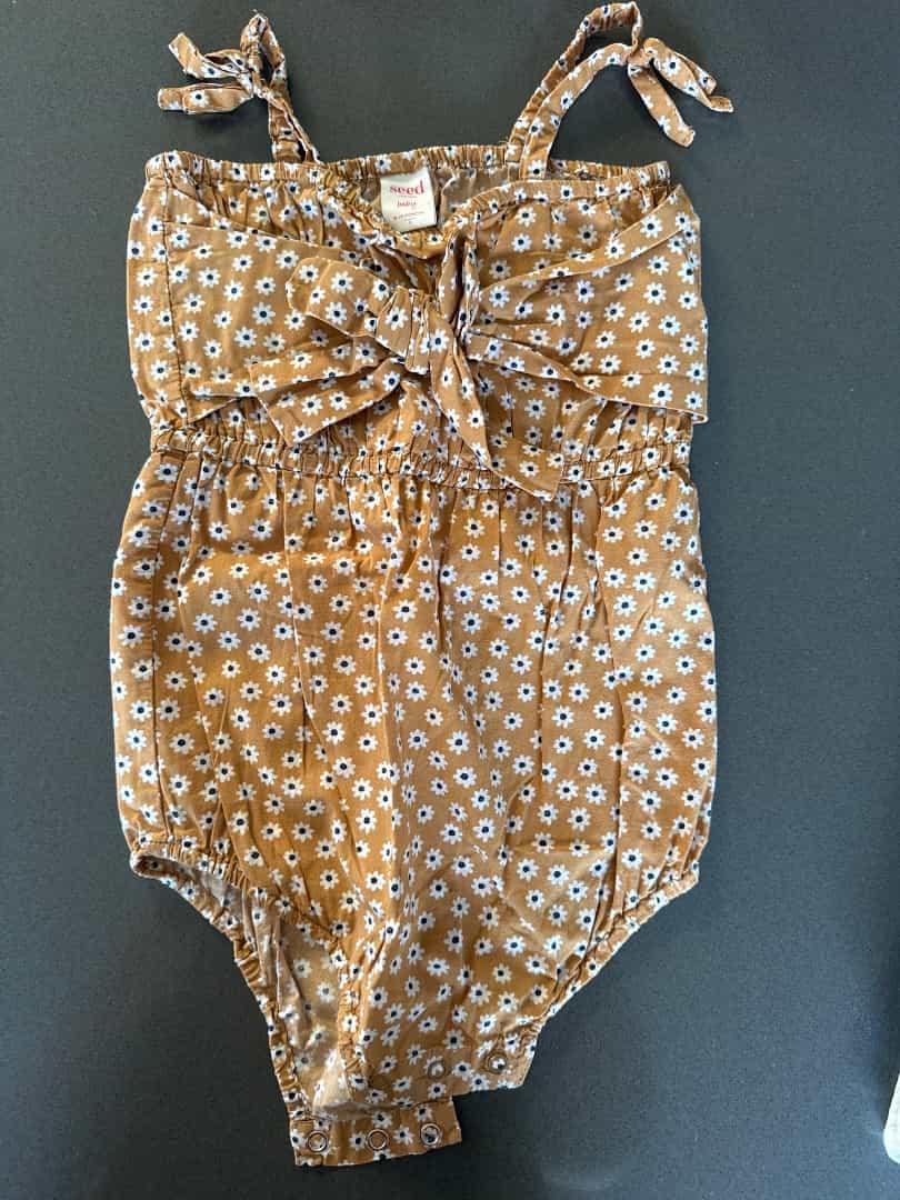 Seed Heritage Floral Romper 18-24 Months