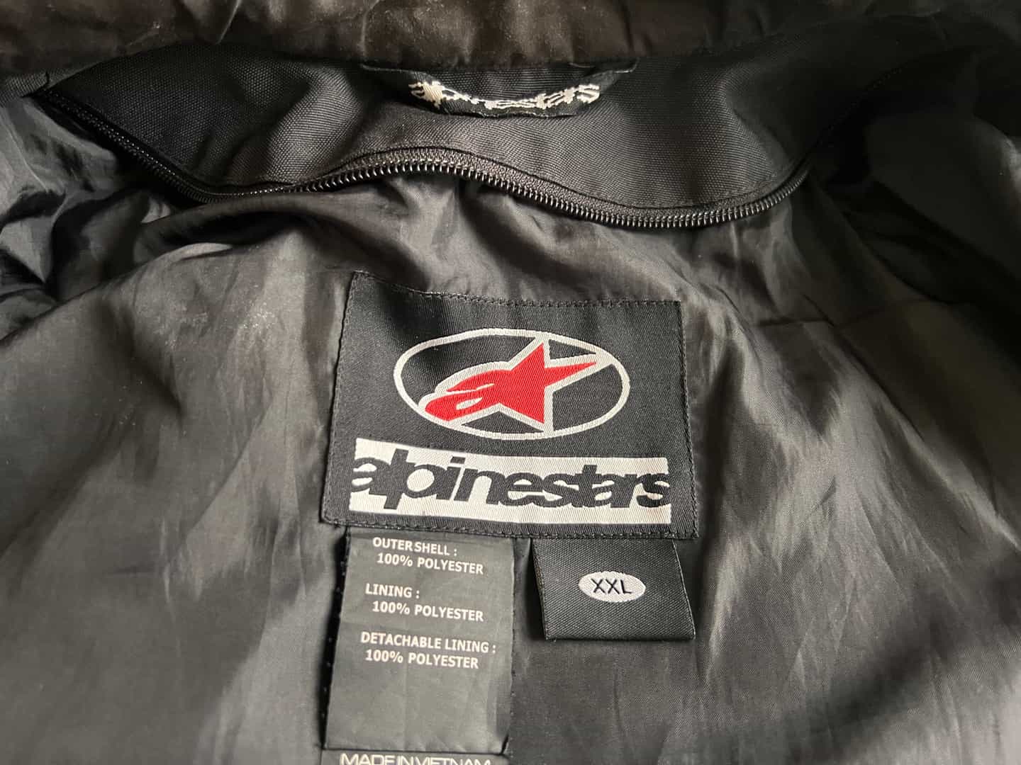 Alpinestars T-RC-1 Motorcycle Jacket Red/Black/White Size XXL