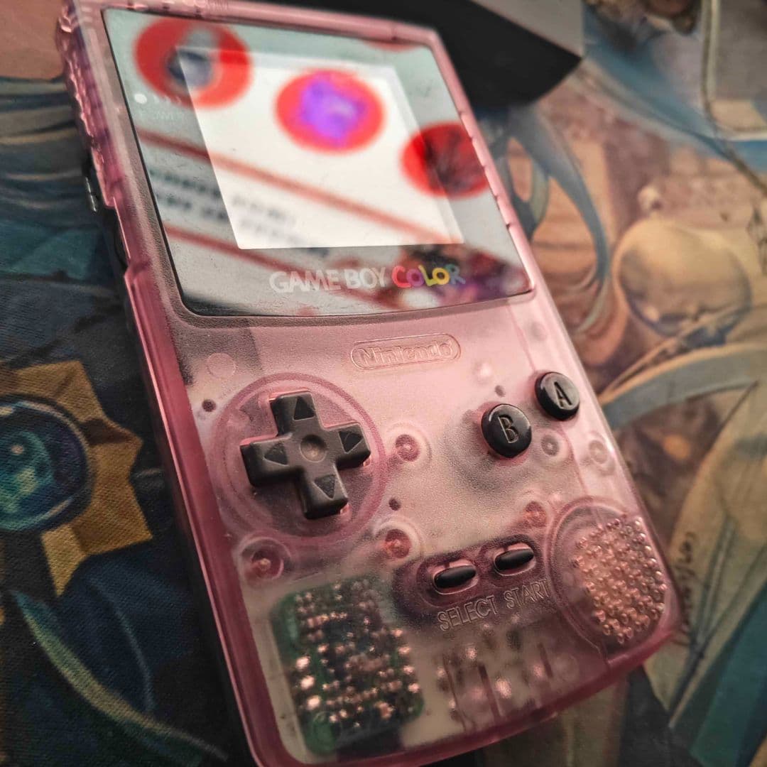 Nintendo Game Boy Color atomic purple , pristine condition - Image 1 of 2