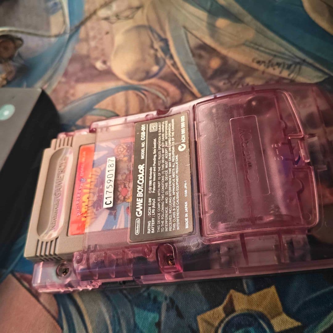 Nintendo Game Boy Color atomic purple , pristine condition thumbnail 2