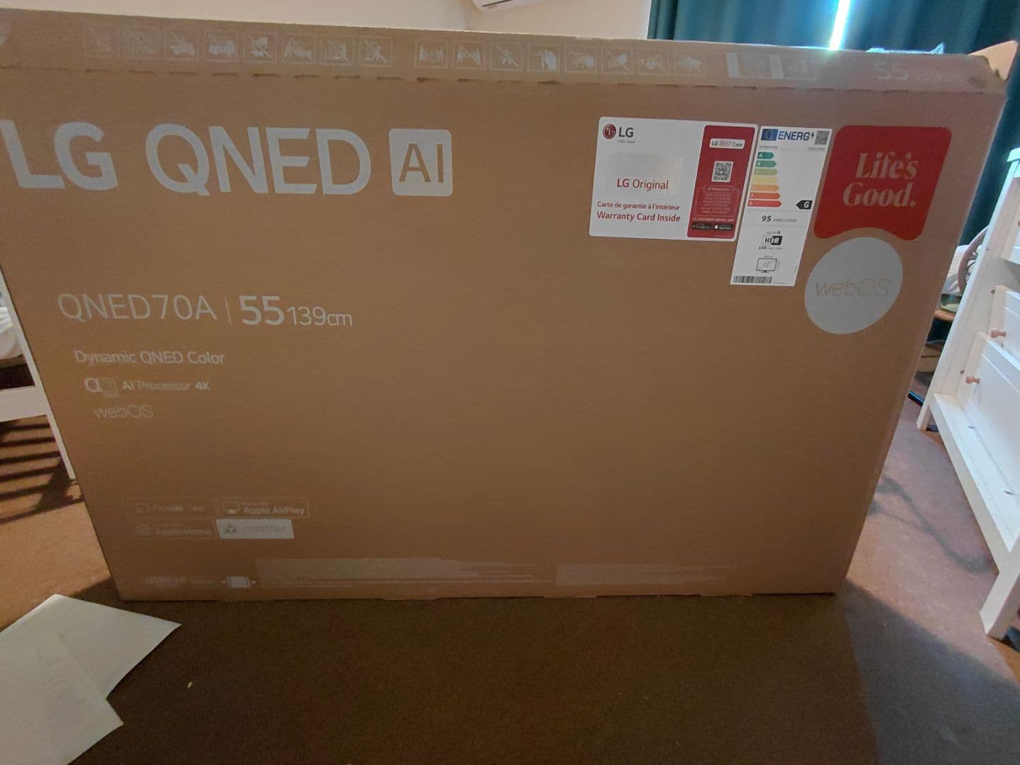 LG QNED 55-inch 4K Smart TV QNED70A thumbnail 3