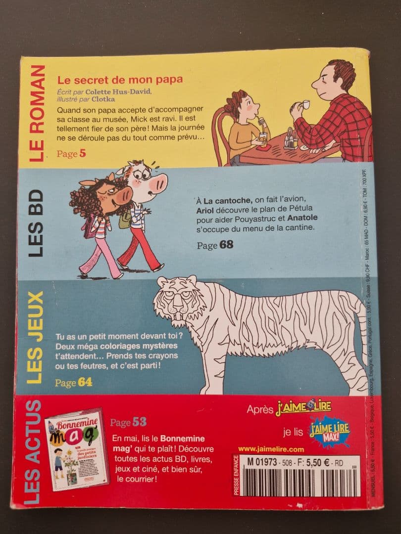 J'aime Lire N°508 Le Secret de mon Papa - Colette Hus-David thumbnail 2