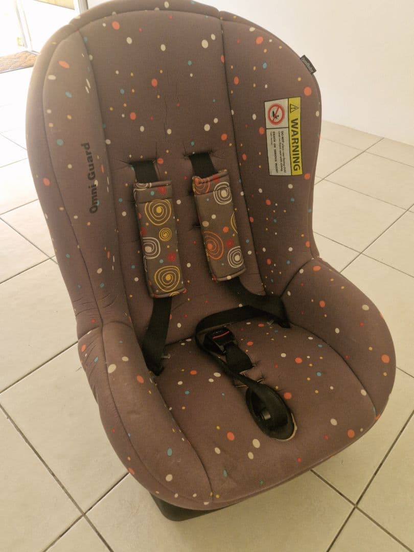 Graco Nautilus Car Seat Brown Stars Pattern