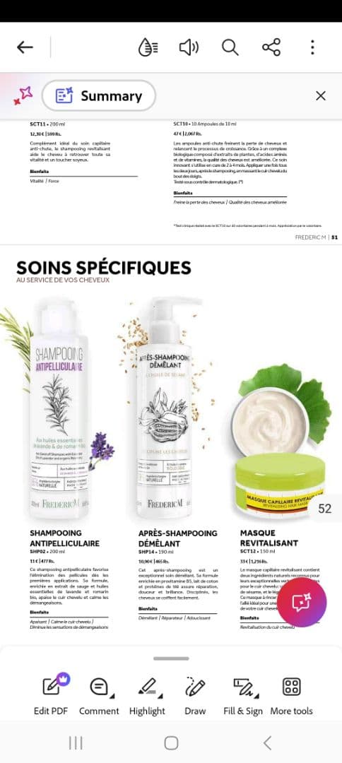 Frederic M Anti-Dandruff, Anti-Hair Loss Shampoos & Serums Set - Image 1 of 3