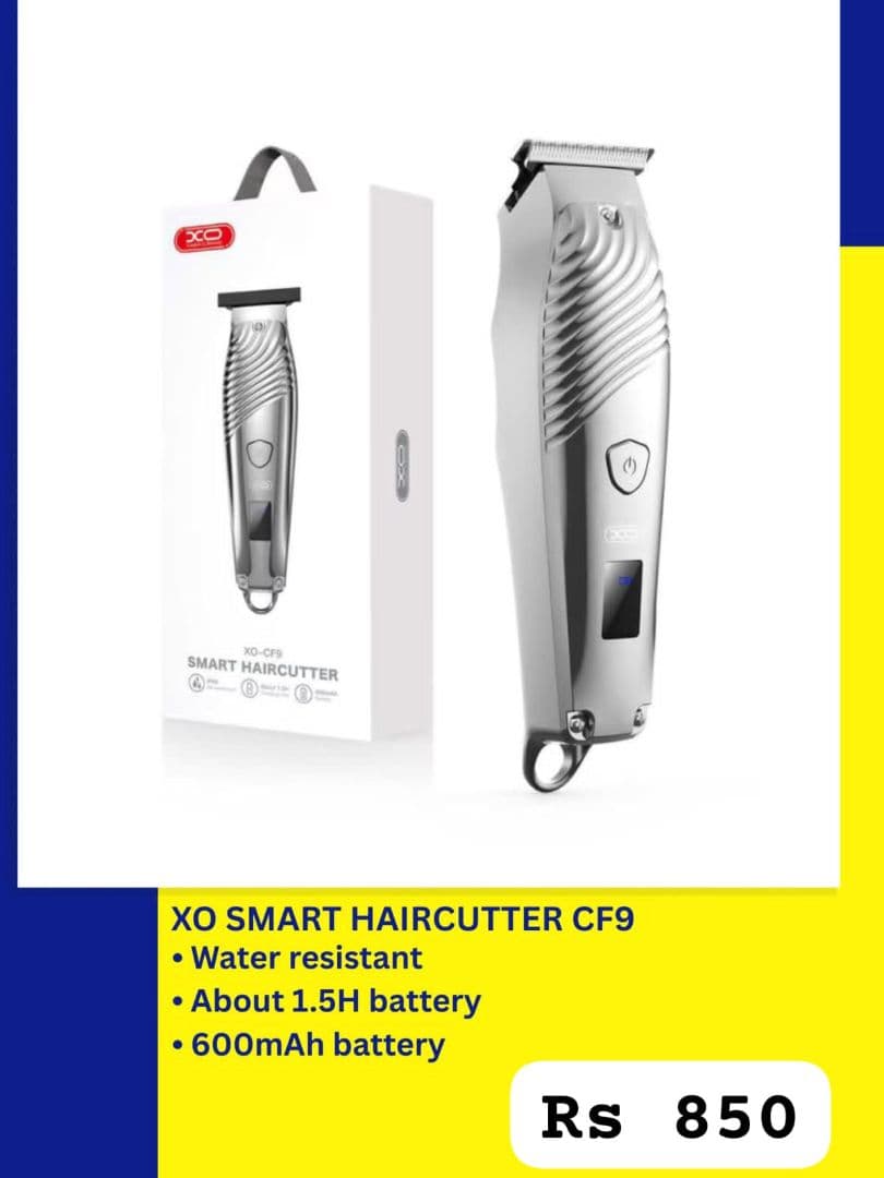 XO Smart Haircutter CF9 Silver - Image 1 of 1