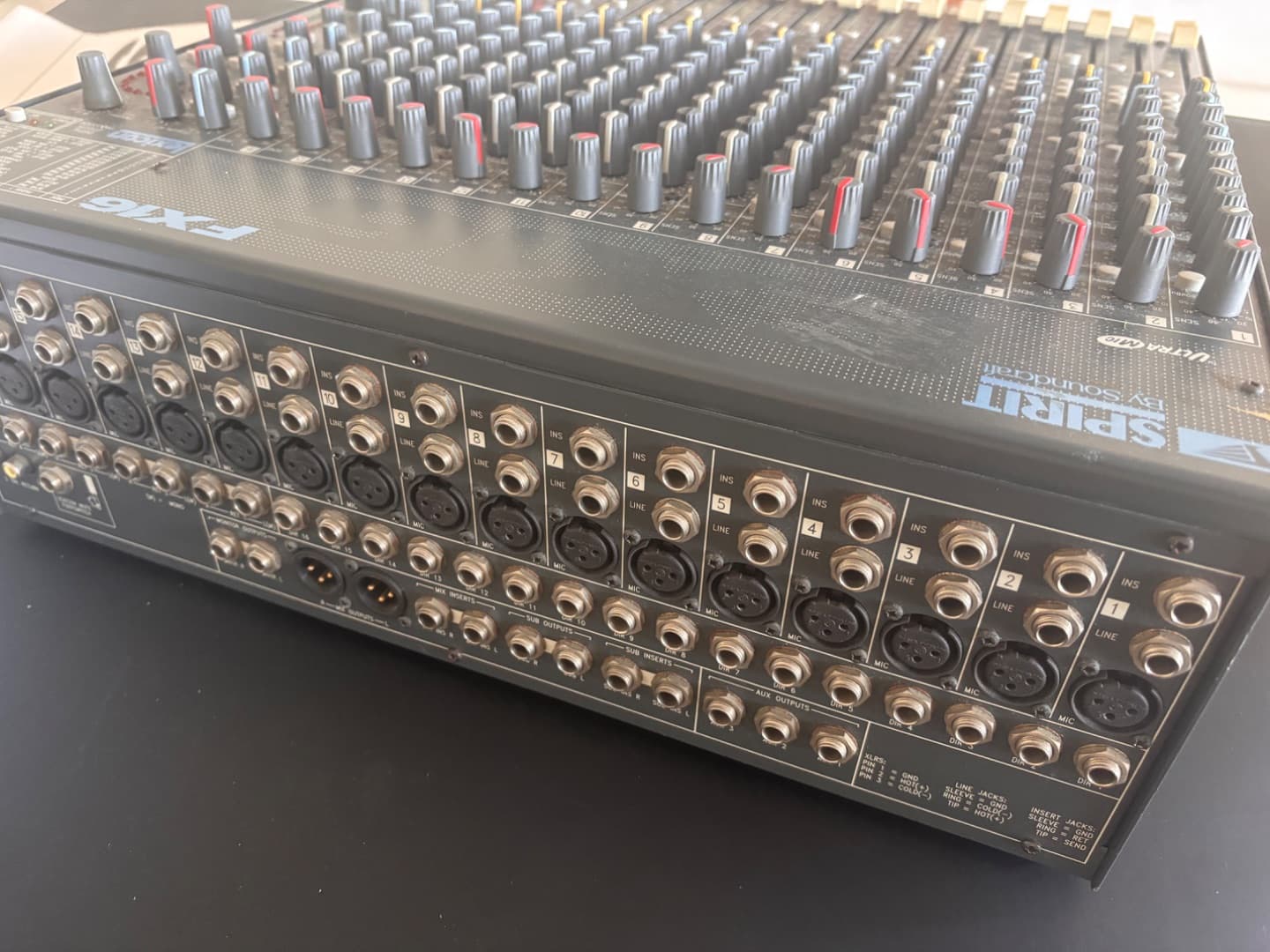 Spirit FX16 Mixing Console by Soundcraft thumbnail 3
