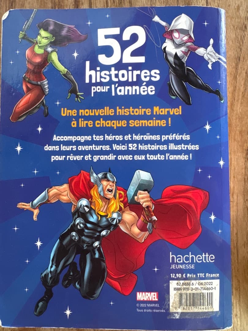 Marvel 52 Histoires pour l'année Super-Héros Hachette thumbnail 2