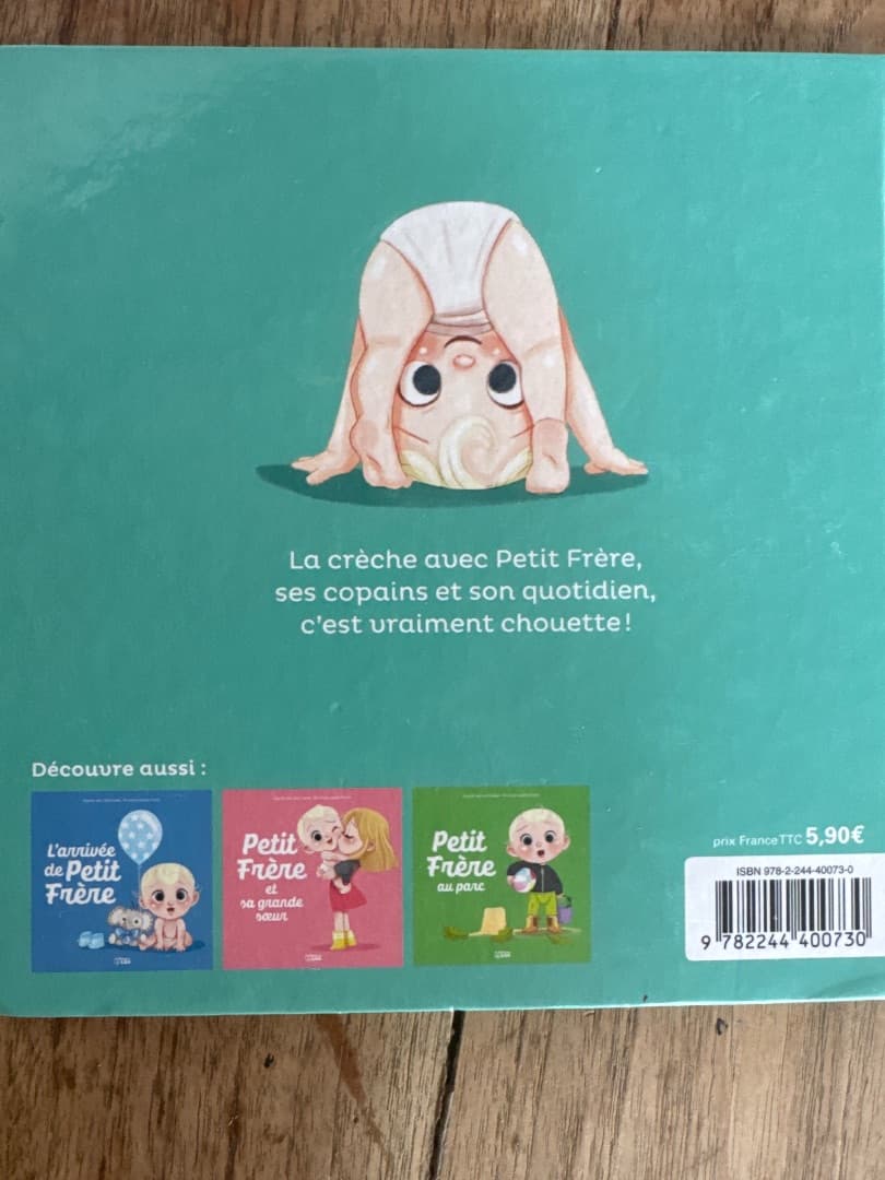 Petit Frère à la crèche - Agnès de Lestrade & Emmanuelle Colin (Hardcover) thumbnail 2