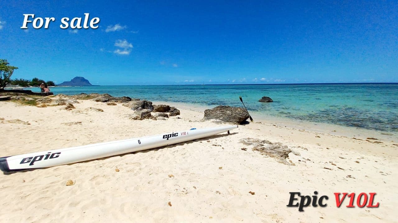 Epic V10L Surfski with Paddle - Image 1 of 5