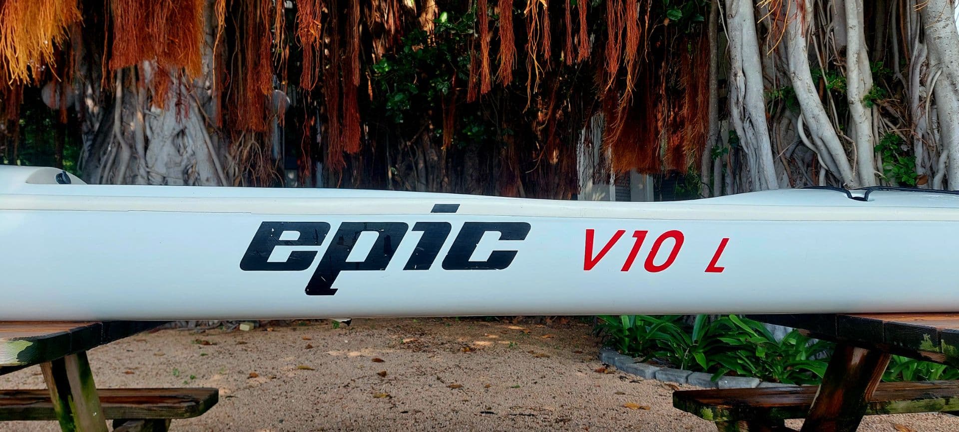 Epic V10L Surfski with Paddle thumbnail 4