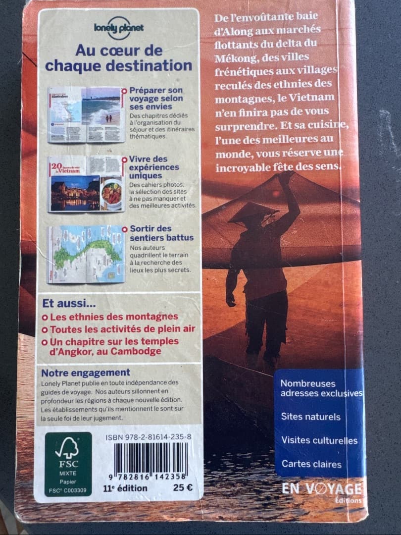 Lonely Planet Vietnam Guide Book thumbnail 2