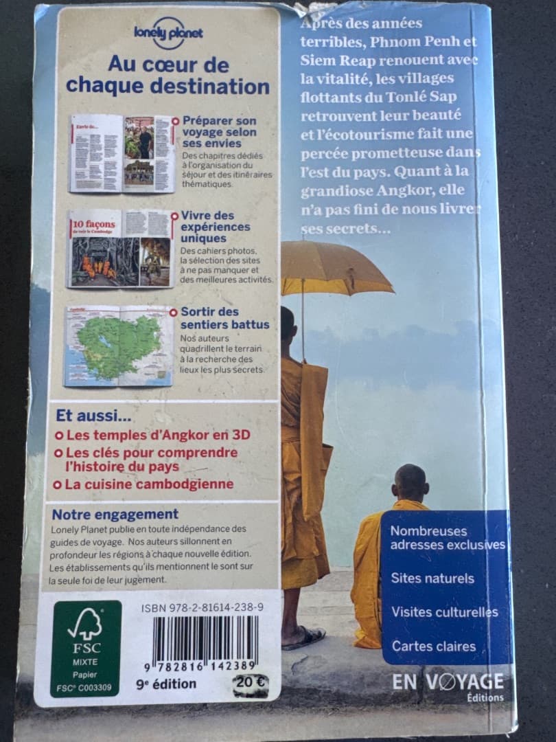 Lonely Planet Cambodia Travel Guide Book thumbnail 2