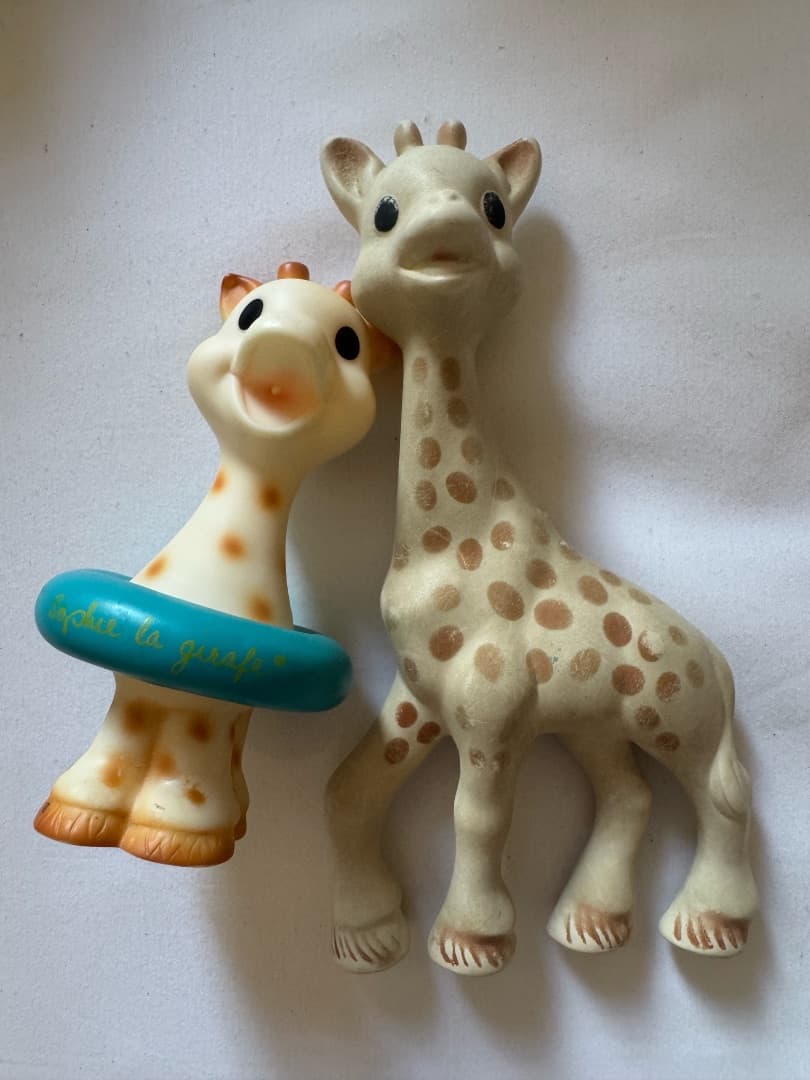 Lot 2 Sophie la girafe toys - teething toys