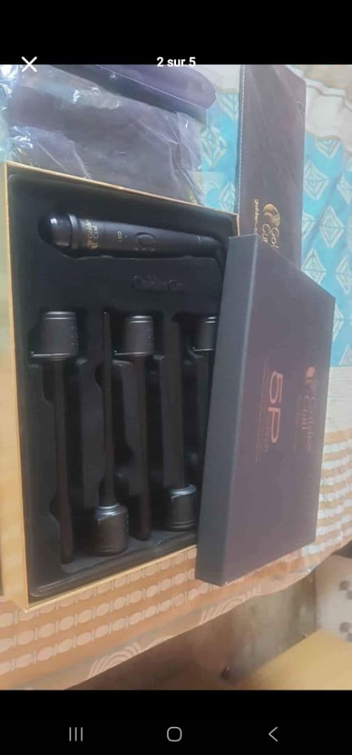 Golden Curl 5P Curler Professional Curling Iron Set thumbnail 3