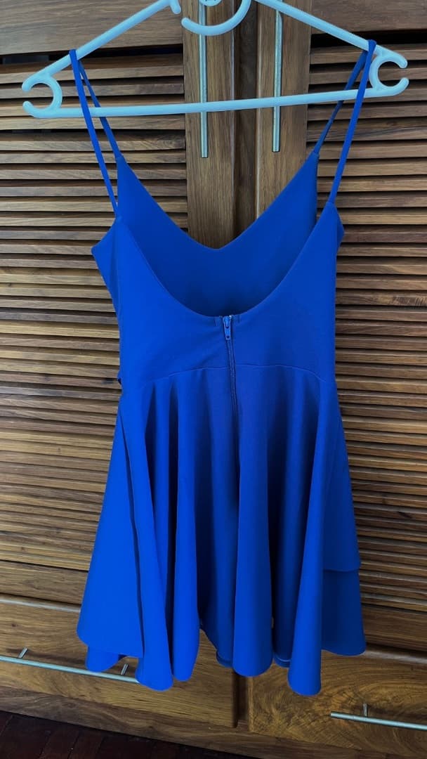 Blue Cocktail Dress Size Small thumbnail 2