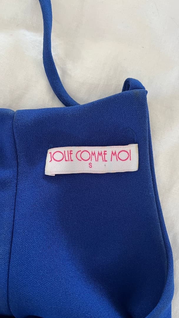 Blue Cocktail Dress Size Small thumbnail 3