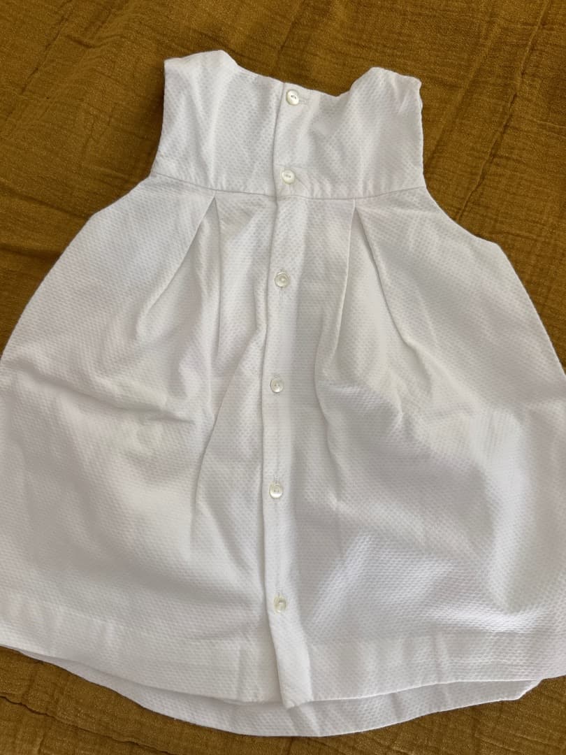 Jacadi White Dress 12 Months thumbnail 3