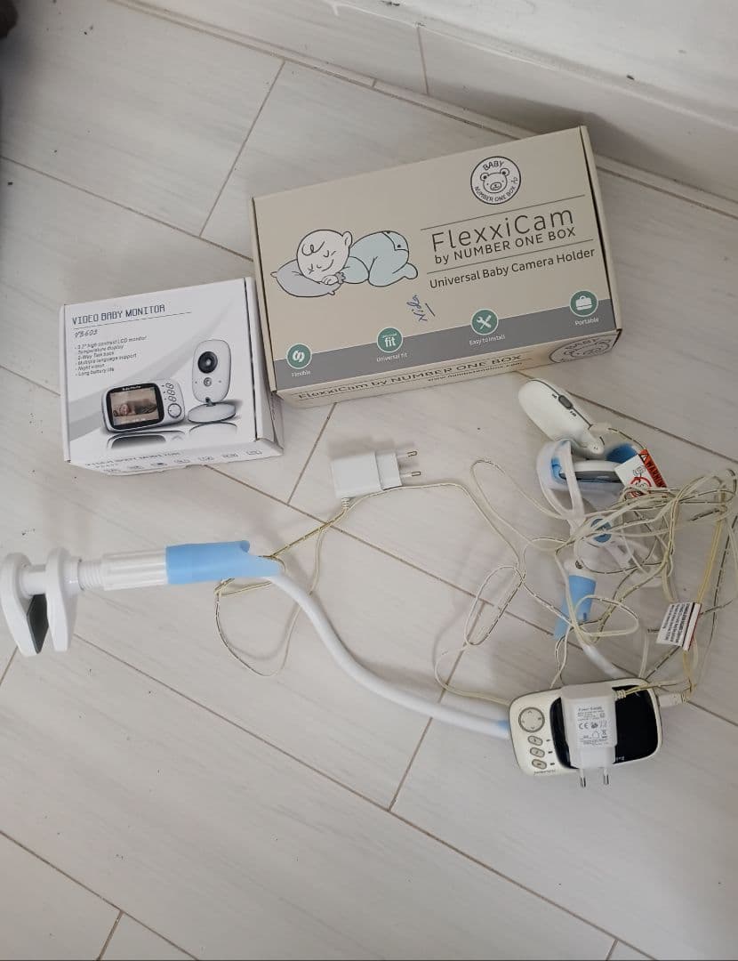 V362 Video Baby Monitor + FlexxiCam Universal Camera Holder - Image 1 of 1