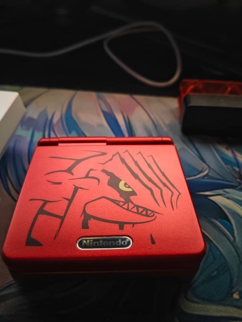 Nintendo Game Boy Advance SP Pokemon limited Edition with ips-v5 screen - Image 1 of 3