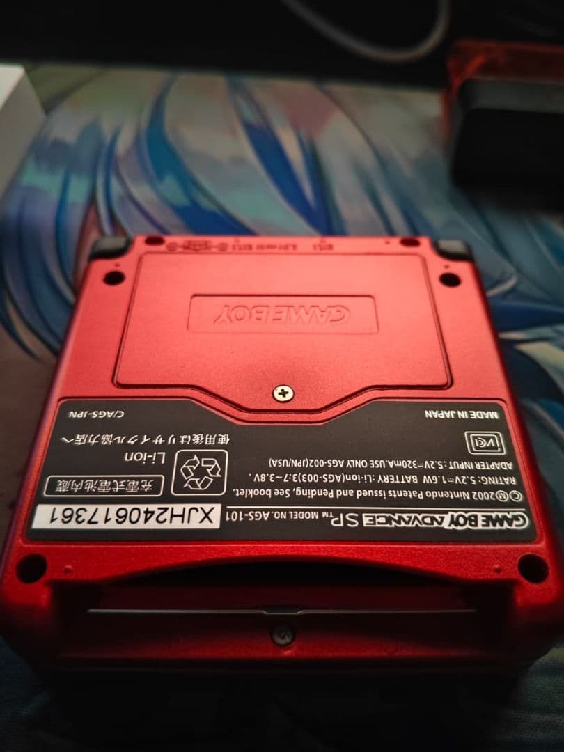 Nintendo Game Boy Advance SP Pokemon limited Edition with ips-v5 screen thumbnail 3